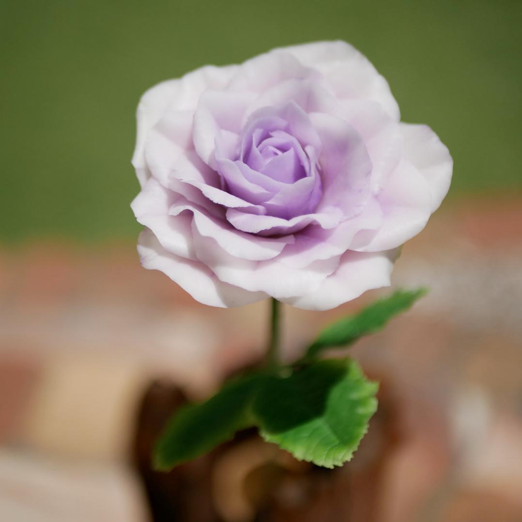 暮らしを彩る一輪 長い 紫✿ NO.H1-vL1枚目の画像